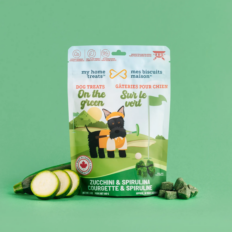 Zucchini Dog Treats | Natural Dog Biscuits
