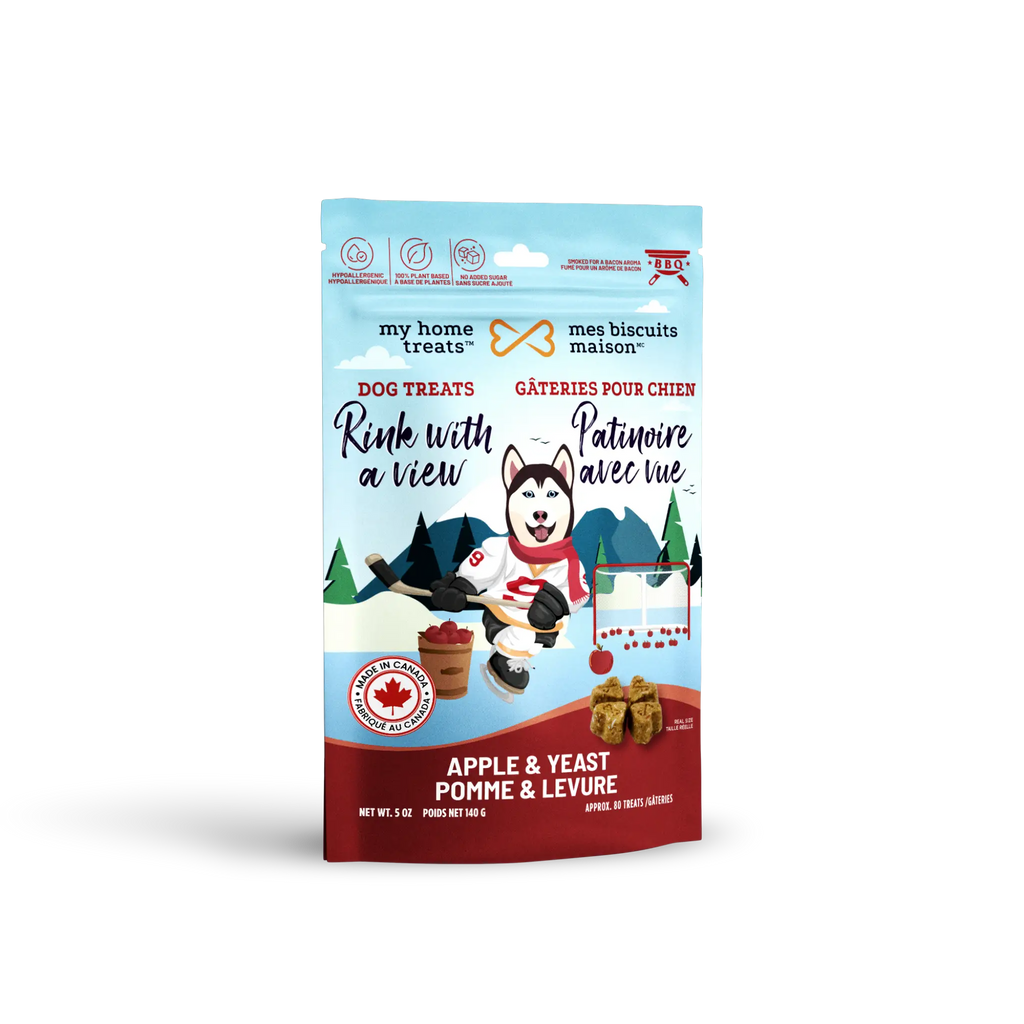 gâterie pour chien aux pommes et à la levure nutritionnelle - 140g