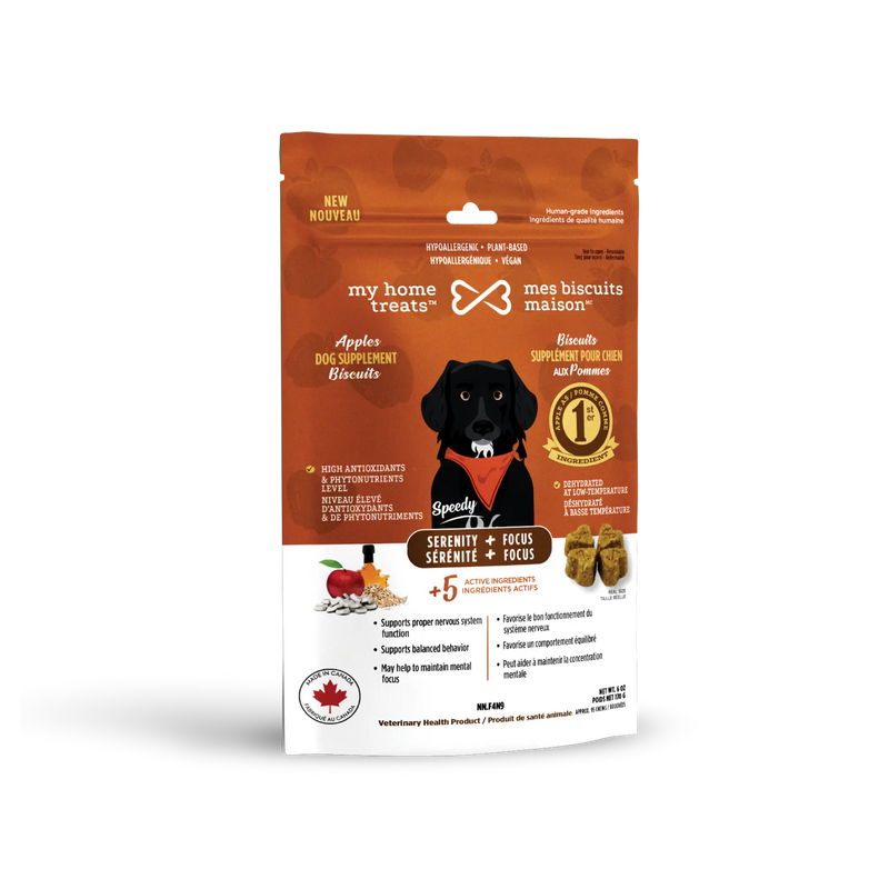 supplément anxiété pour chien aux pommes - Sérénité + Focus 170g