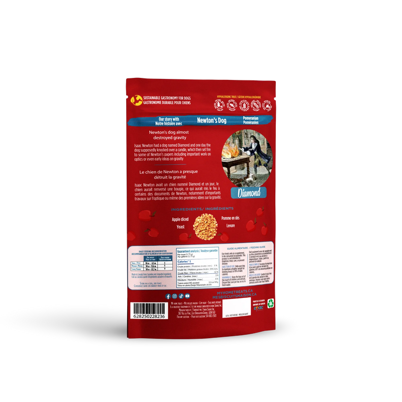 Dehydrated Apple Cubes for Dogs - 70g